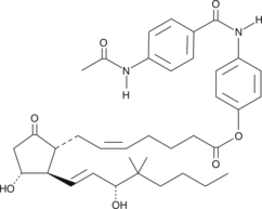 The p-(p-acetamidobenzamido) phenyl ester is a crystalline derivative of 16