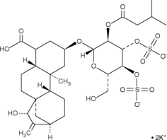 A natural heteroglucoside that blocks mitochondrial ADP/ATP translocases