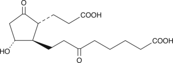 Major urinary metabolite of PGE1 and PGE2 that is used as a marker of PGE2 biosynthesis