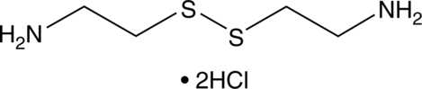 An organic disulfide that inhibits TGM2 with an IC50 value of approximately 2.5 mM; neuroprotective in mouse models of Huntington’s disease; also inhibits caspase 3