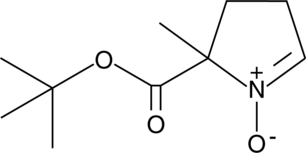 A cyclic nitrone spin trap that can be used for the detection and characterization of thiyl radicals