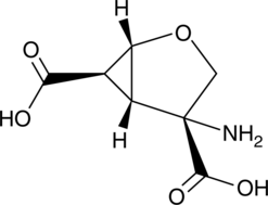 A group II mGluR inhibitor (EC50s = 2.69 and 4.48 nM