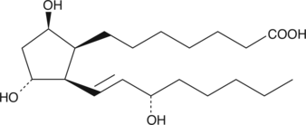 8-iso PGF1β is a potential autoxidation product of DGLA. There are no published reports on its isolation from any biological source or on its biological activity.