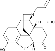 An analytical reference standard categorized as an opioid antagonist; formulations containing it have been used as antidotes for opioid overdose and the prevention of overdose; formulations containing it have also been used in the treatment of opiate addiction and in pain management; intended for research and forensic applications