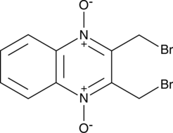 An inhibitor of parasitic and mammalian peroxiredoxins (T. gondii peroxiredoxin II (IC50 = 23 µM)