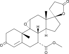 A mineralocorticoid receptor antagonist; selective for the mineralocorticoid receptor over glucocorticoid