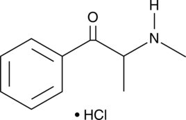 A psychoactive cathinone