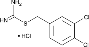 A benzylisothiourea compound that interacts with the ATP binding site of MreB rapidly and reversibly; blocks normal rod shape formation and inhibits chromosome partitioning in E. coli