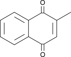 A precursor to Vitamin K2 that is capable of both redox cycling and arylating nucleophilic substrates by Michael addition; used as an antihemorrhagic agent and to inhibit the proliferation of various cancer cells