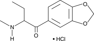 An analytical reference standard categorized as a cathinone; a metabolite of bk-DMBDB; has been detected in products sold as bath salts; provided as a DEA exempt preparation; intended for research and forensic applications