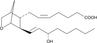 TXA2 receptor agonist; causes platelet shape change (EC50 ~6 nM) and aggregation  (EC50 ~97 nM)