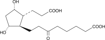 A major urinary metabolite of PGF2α