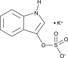 A metabolite of tryptophan derived from dietary protein that can accumulate to toxic levels in instances of uremia; 250 µM can induce the activation of NF-κB