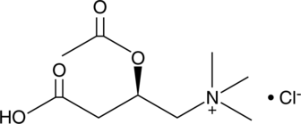 A mitochondrial metabolite; catabolized by plasma esterases into carnitine; facilitates the uptake of acetyl-CoA into mitochondria during fatty acid oxidation