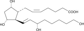 A CYP450 ω-oxidation metabolite of PGF2α