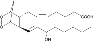 A COX metabolite of arachidonic acid and precursor for all 2-series