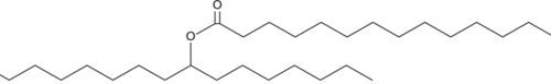 A FAHFA in which palmitic acid is esterified to 9-hydroxy palmitic acid