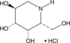 A competitive inhibitor of α-galactosidase (IC50 = 40 nM); binds to α-galactosidase in cells and chaperones unstable enzyme variants through the endoplasmic reticulum