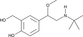 A process impurity associated with salbutamol sulfate