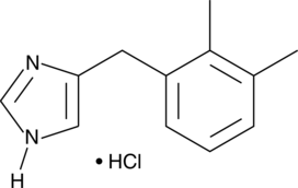 A selective α2-adrenoceptor agonist (Ki = 1.62 nM) that binds to α1-adrenoceptors with much weaker potency (Ki = 415 nM); primarily used as a sedative for horses in large animal veterinary medicine