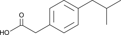 A NSAID that inhibits COX-1 and -2 activity with IC50 values of 17.4 and 13.1 µM