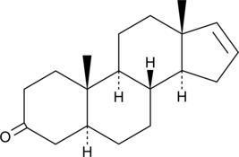 A mammalian pheromone used to prime sexual behavior of sows in estrus for mating or artificial insemination; also used to study receptor-mediated odorant detection and the genetic basis for anosmias