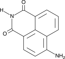 An inhibitor of PARP (IC50 = 180 nM); blocks radiation-induced PARP in cancer cells