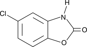 A centrally acting muscle relaxant; activator of small and intermediate conductance calcium-activated potassium channels (EC50s = 87 and 98 µM for KCa2.2 and KCa3.1