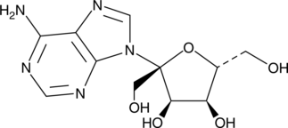 An antibiotic and antitumor compound that acts as an inhibitor of XMP aminase (IC50 = 67 µM)