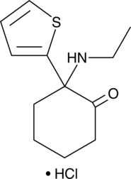 A non-competitive NMDA receptor antagonist used in veterinary medicine for its anesthetic and sedative properties