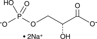 An intermediate in glycolysis/gluconeogenesis and the biosynthesis of serine