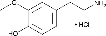 A natural metabolite of dopamine; a weak agonist of TAAR1 (EC50 = 1.7 µM)