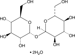 A natural non-reducing disaccharide that has biological functions as an osmolyte