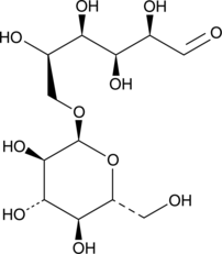 A disaccharide containing two glucose subunits joined by an α-(1→6) linkage