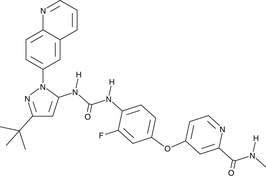 An orally bioavailable tyrosine kinase inhibitor that inhibits Abl1 (IC50 = 0.8 nM)