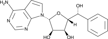 A PRMT5 inhibitor (IC50 = 22 nM); selective for PRMT5 over a panel of 32 methyltransferases at 1 μM; reduces symmetric demethylation of SmBB' in MCF-7 cells (IC50 = 25 nM); reduces proliferation of various cancer cell lines (IC50s = 3-30 nM); inhibits tumor growth in an A375 mouse xenograft model at 20 mg/kg