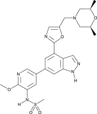 A potent and selective inhibitor of PI3Kδ (Ki = 79 pM); has >1