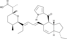 A pyrroloketoindane antibiotic with bactericidal activity against Gram-positive bacteria (MIC values ≤0.2 µg/ml); has insecticidal activity