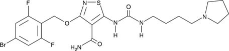 A potent inhibitor of VEGFR2 and bFGF (IC50s = 11 and 9 nM