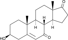 An analytical reference standard categorized as a steroid metabolite of dehydroepiandrosterone; reduces ethanol consumption without the hormone-generating effects of dehydroepiandrosterone in rats; intended for research and forensic applications