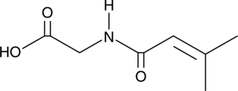 A metabolite; found in urine of patients with 3-methycrotonyl glycinuria; inhibits CO2 production and mitochondrial complex II-III and creatine kinase activity in rat cerebral cortex preparations in a concentration-dependent manner; inhibits the Na+/K+-ATPase in purified synaptic membranes from rat cerebrum