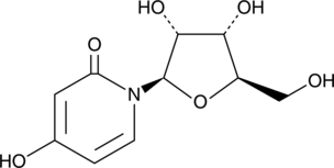 A nucleoside analog; converted intracellularly to 3-deazauridine triphosphate