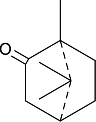 A monoterpene with acaricidal activity; exhibits fumigant toxicity against T. putrescentiae at a concentration of 10.45 mg