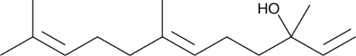 A sesquiterpene with diverse biological activities; found in C. sativa; decreases SOD and catalase activity