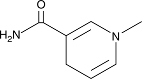 A nicotinamide derivative; inhibits β-elimination activity of hSR (IC50 = 177 μM)