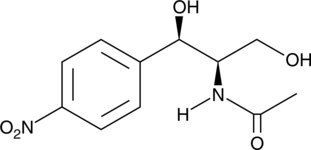 A chloramphenicol-like antibiotic; active against Gram-positive and Gram-negative bacteria with MIC values of 5.2-83 µg/ml for S. sonnei