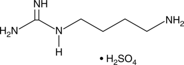 A polyamine metabolite; binds to human α2A-