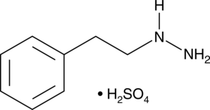 An inhibitor of MAO (IC50 = 0.9 μM using rat brain mitochondrial preparations); potentiates the effects of tryptamine on isolated rat fundus (EC50 = 90 nM) and increases tryptamine toxicity in mice (LD50s = 85 and 500 mg/kg in the presence and absence of phenelzine