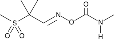 A metabolite and degradation product of aldicarb; reduces the number of male T. semipenetrans second-stage larvae that reach the third