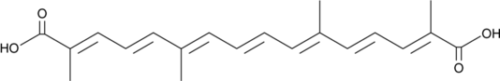 A natural apocarotenoid with diverse biological activities; scavenges DPPH radicals (IC50 = 17.8 μg/ml); inhibits growth of MKN28 stomach